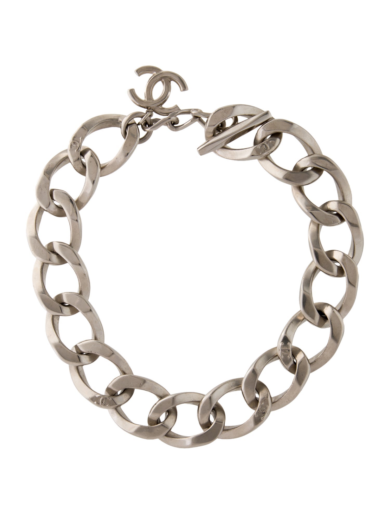 Chanel CC Curb Chain Necklace