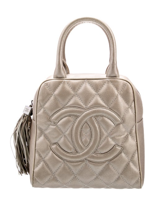 Chanel Caviar Quilted Timeless Bowler Bag