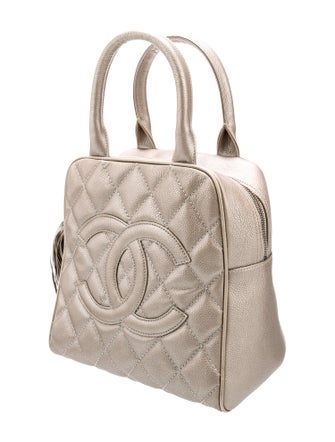 Chanel Caviar Quilted Timeless Bowler Bag