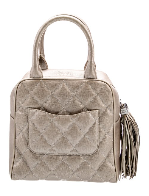 Chanel Caviar Quilted Timeless Bowler Bag