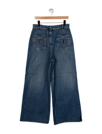 Chanel 2024 Wide Leg Jeans