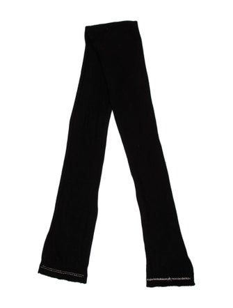 Chanel Cashmere Interlocking CC Logo Scarf