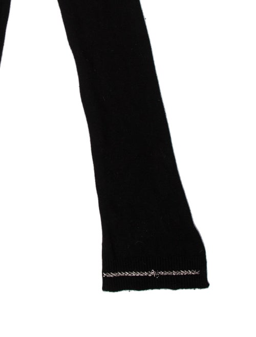 Chanel Cashmere Interlocking CC Logo Scarf