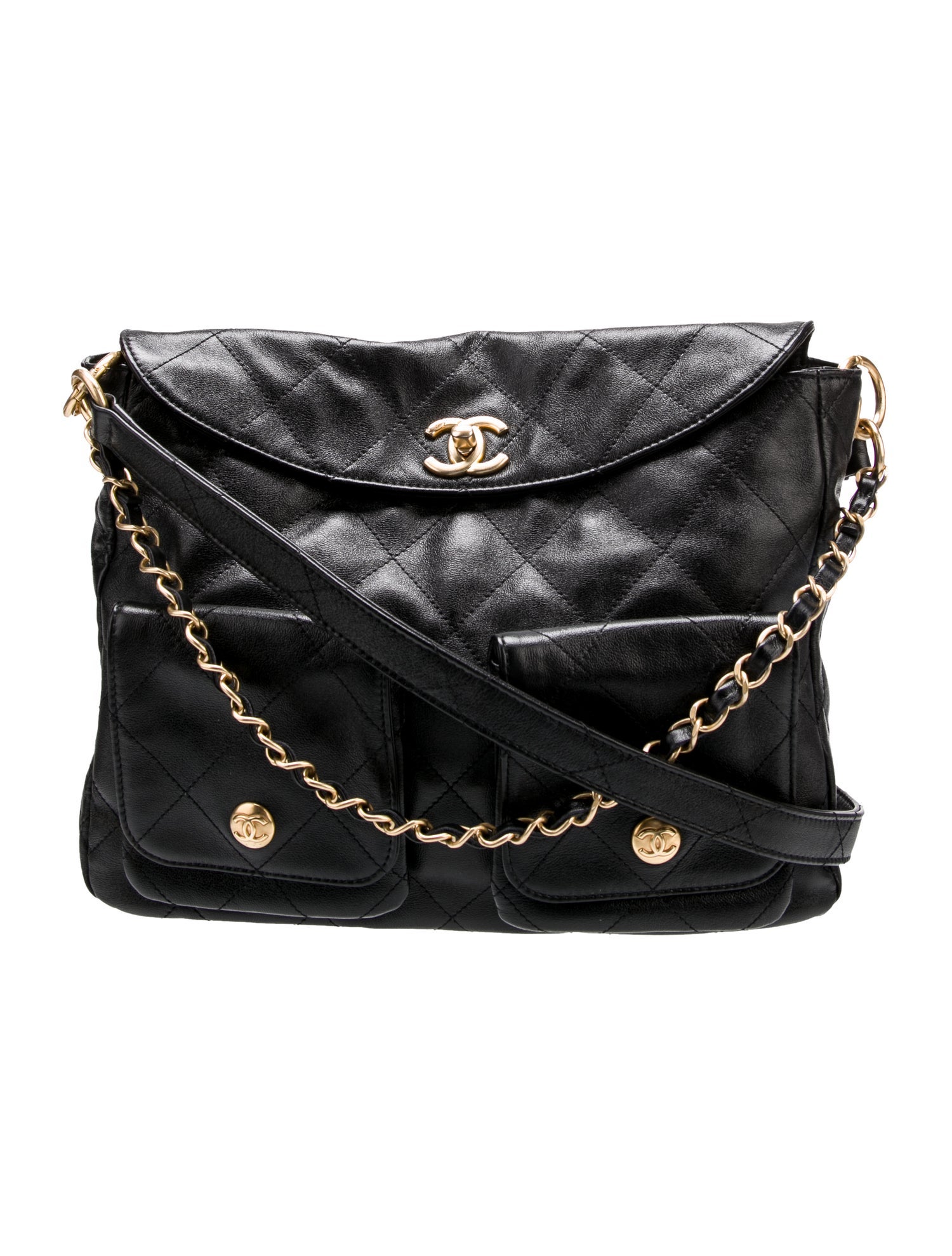 Chanel 2024 Supple Twins Hobo