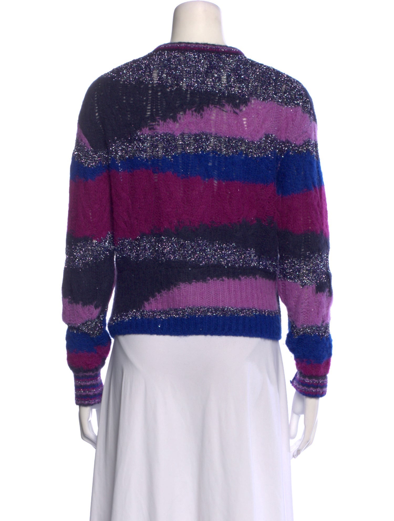 Chanel 2022 Striped Sweater