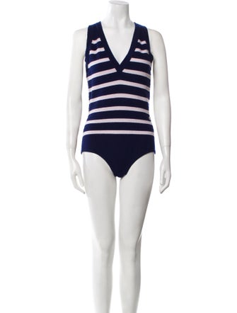 Chanel 2015 Cashmere Bodysuit