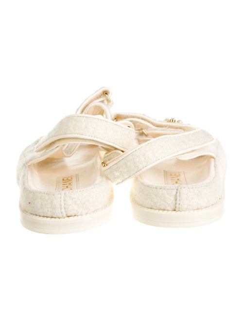 Chanel Interlocking CC Logo Sandals