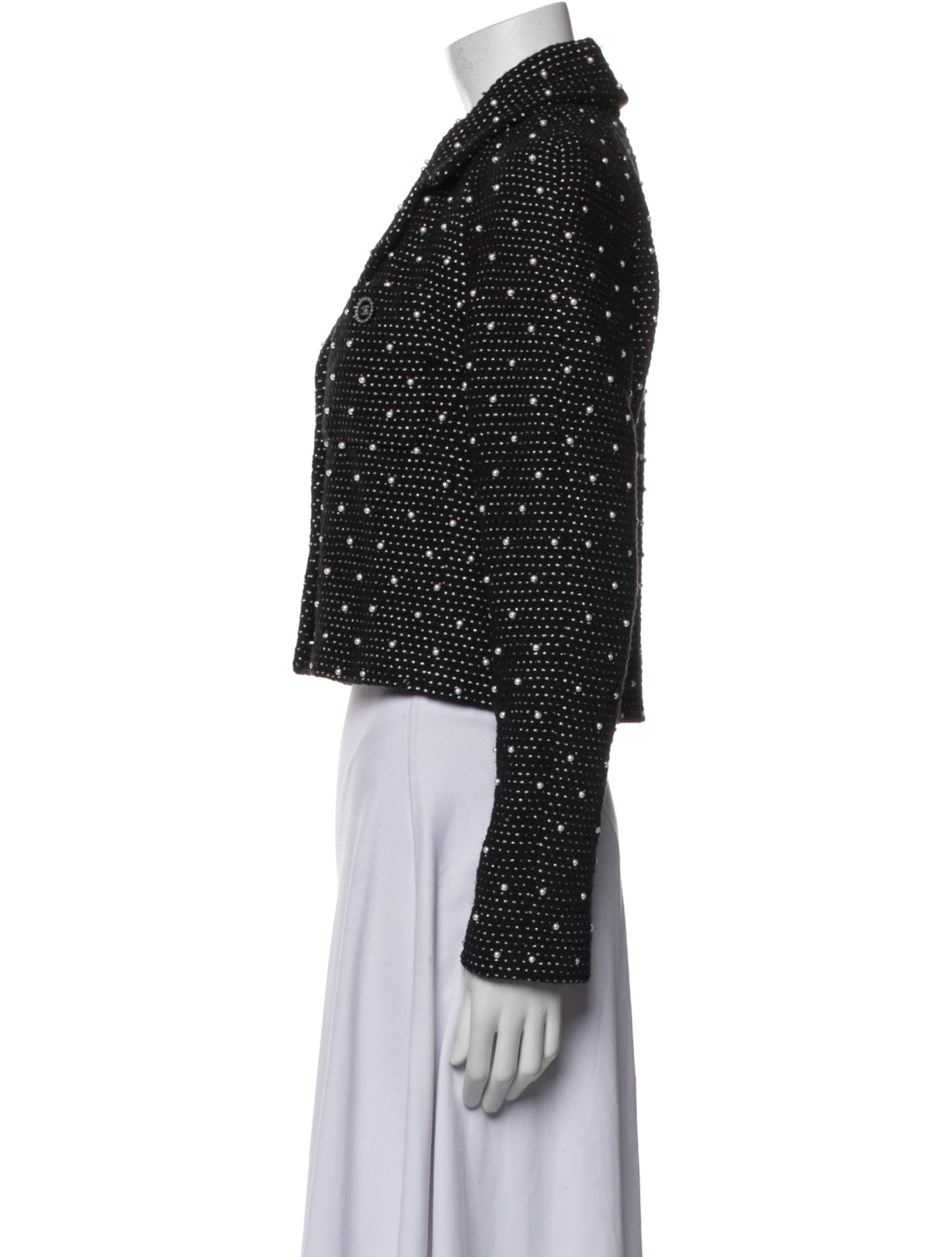 Chanel 2024 Polka Dot Print Evening Jacket w/ Tags