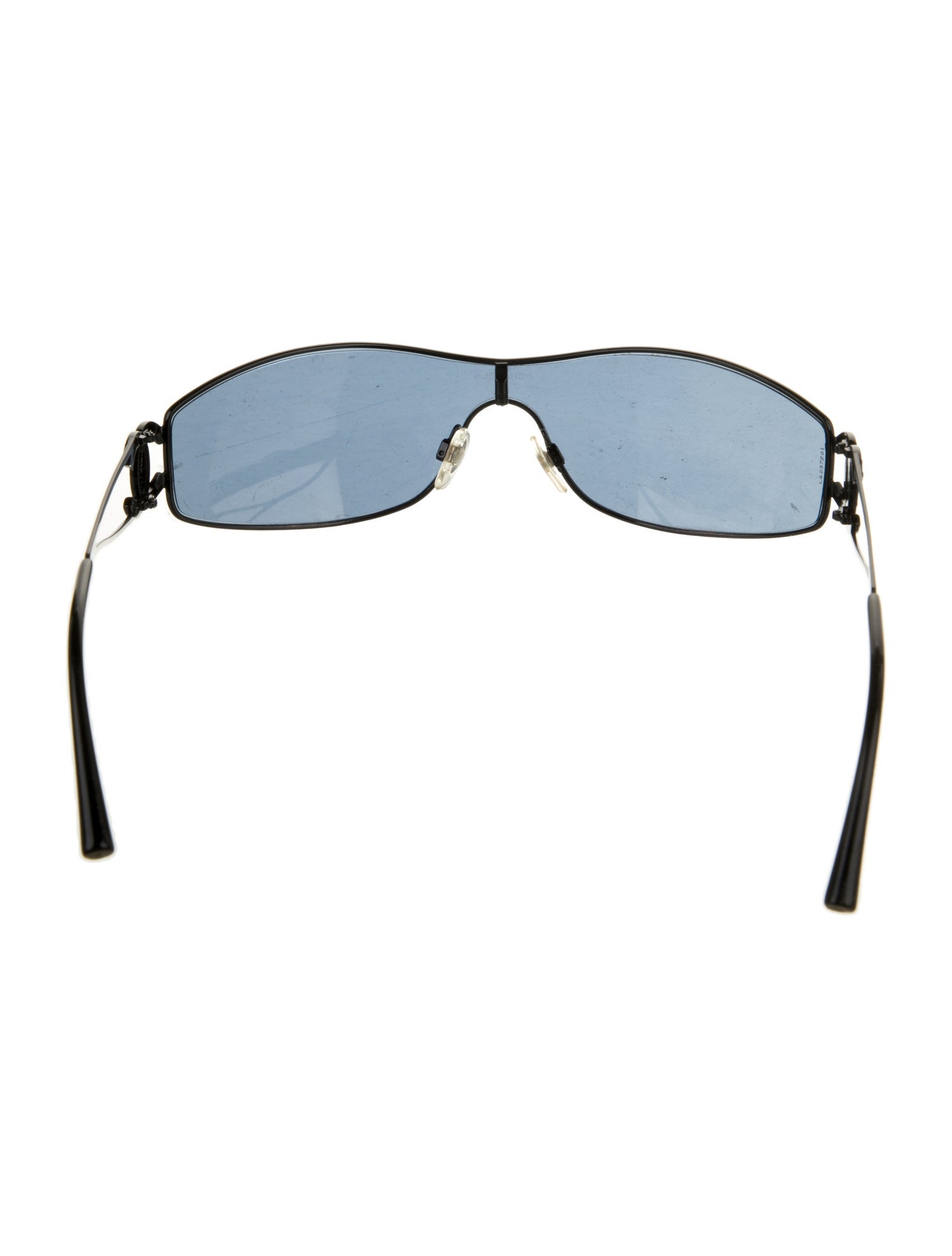 Chanel Interlocking CC Logo Shield Sunglasses