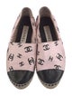 Chanel 2022 Interlocking CC Logo Espadrilles