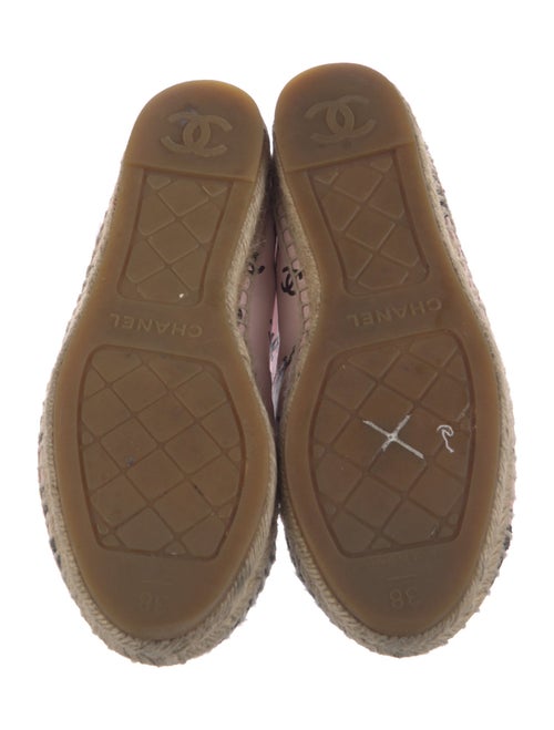 Chanel 2022 Interlocking CC Logo Espadrilles