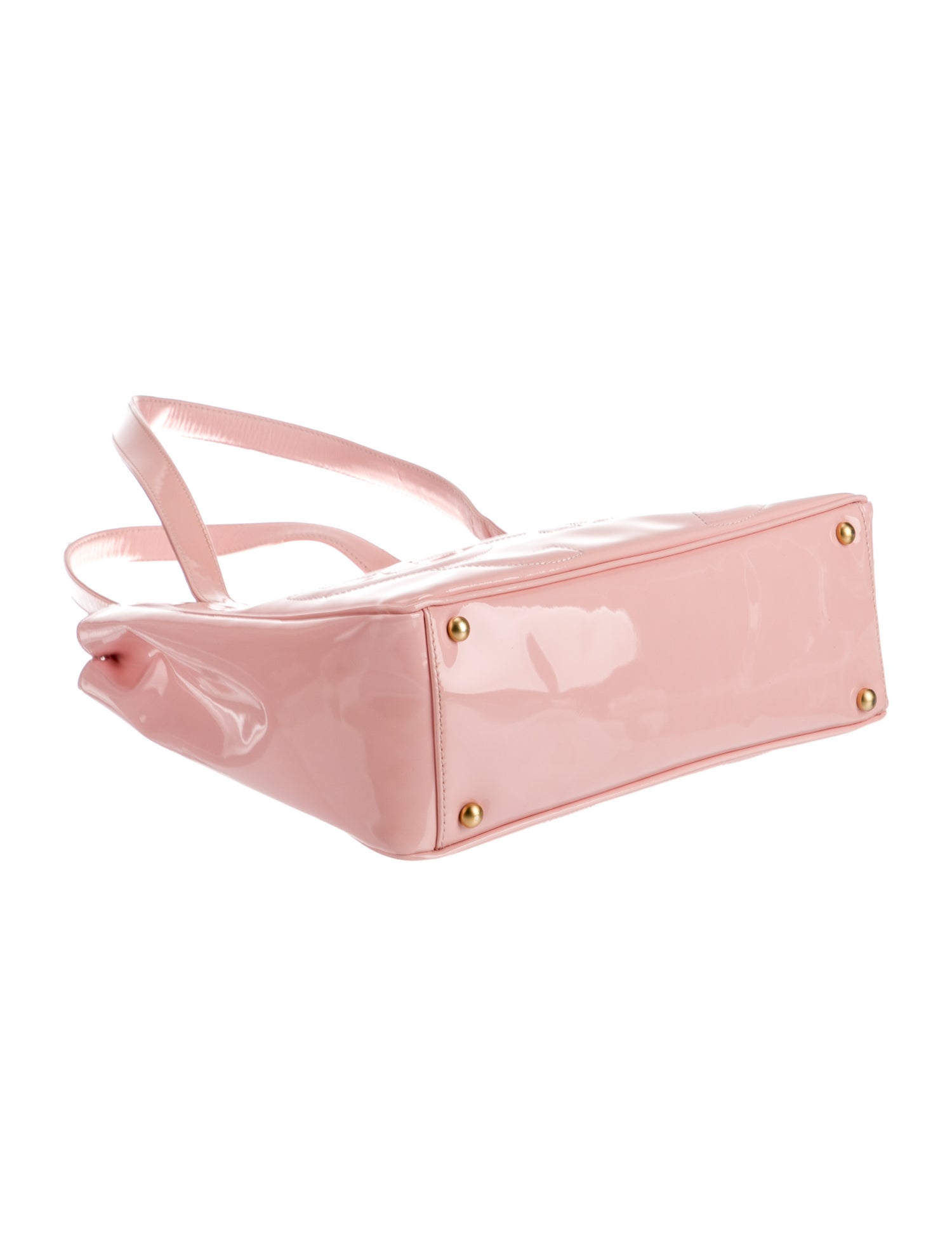 Chanel Patent Triple CC Tote