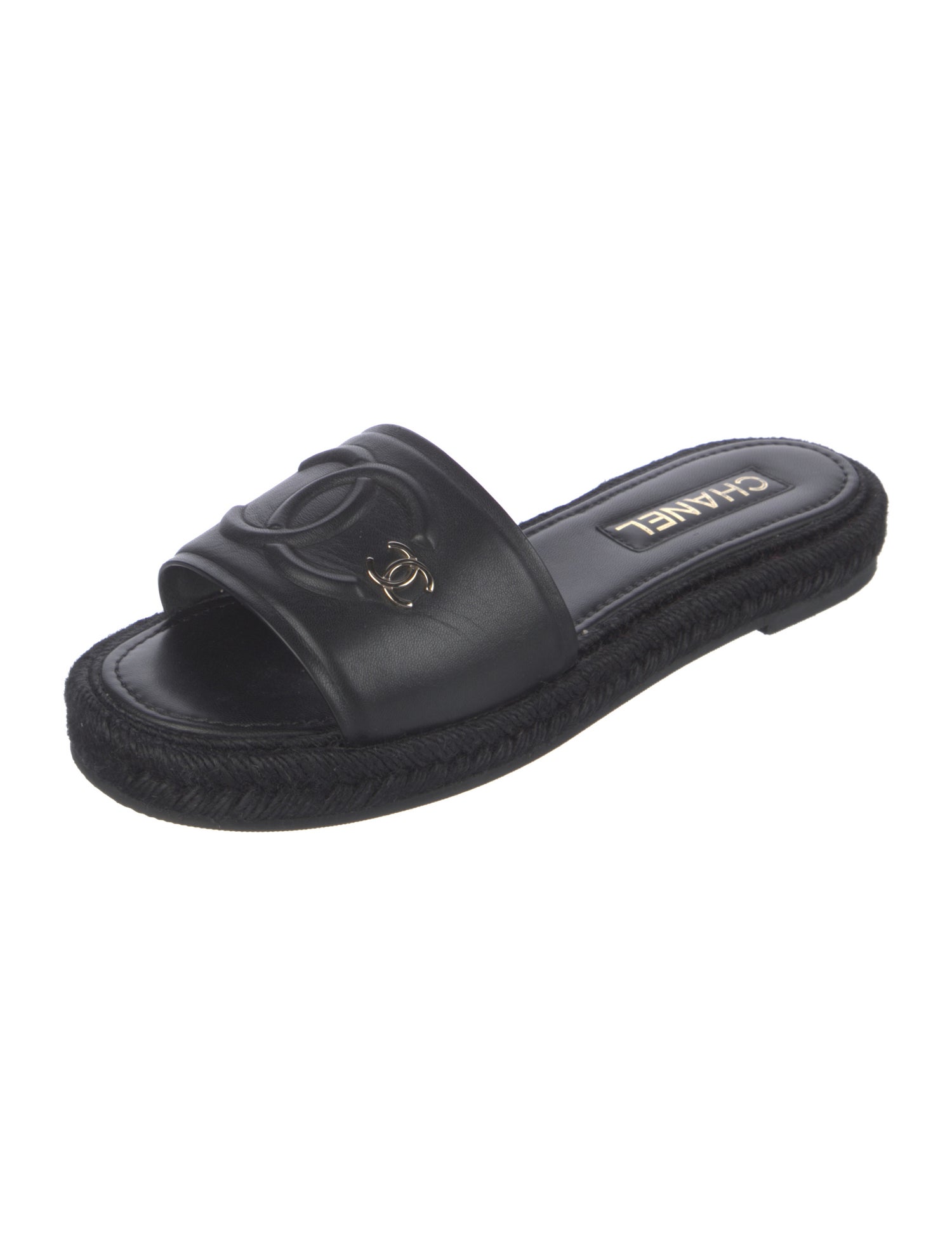 Chanel 2023 Interlocking CC Logo Slides