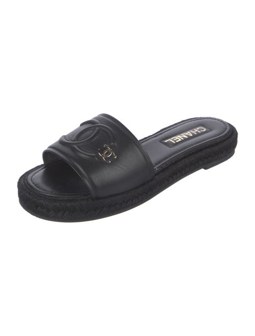 Chanel 2023 Interlocking CC Logo Slides