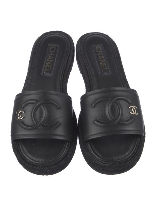 Chanel 2023 Interlocking CC Logo Slides