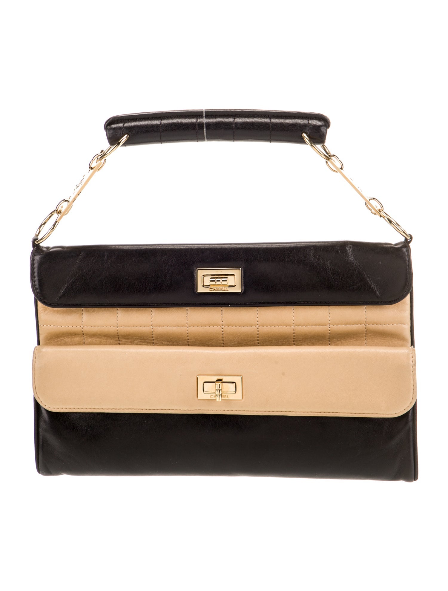 Chanel Vintage Mademoiselle Double Reissue Flap Bag