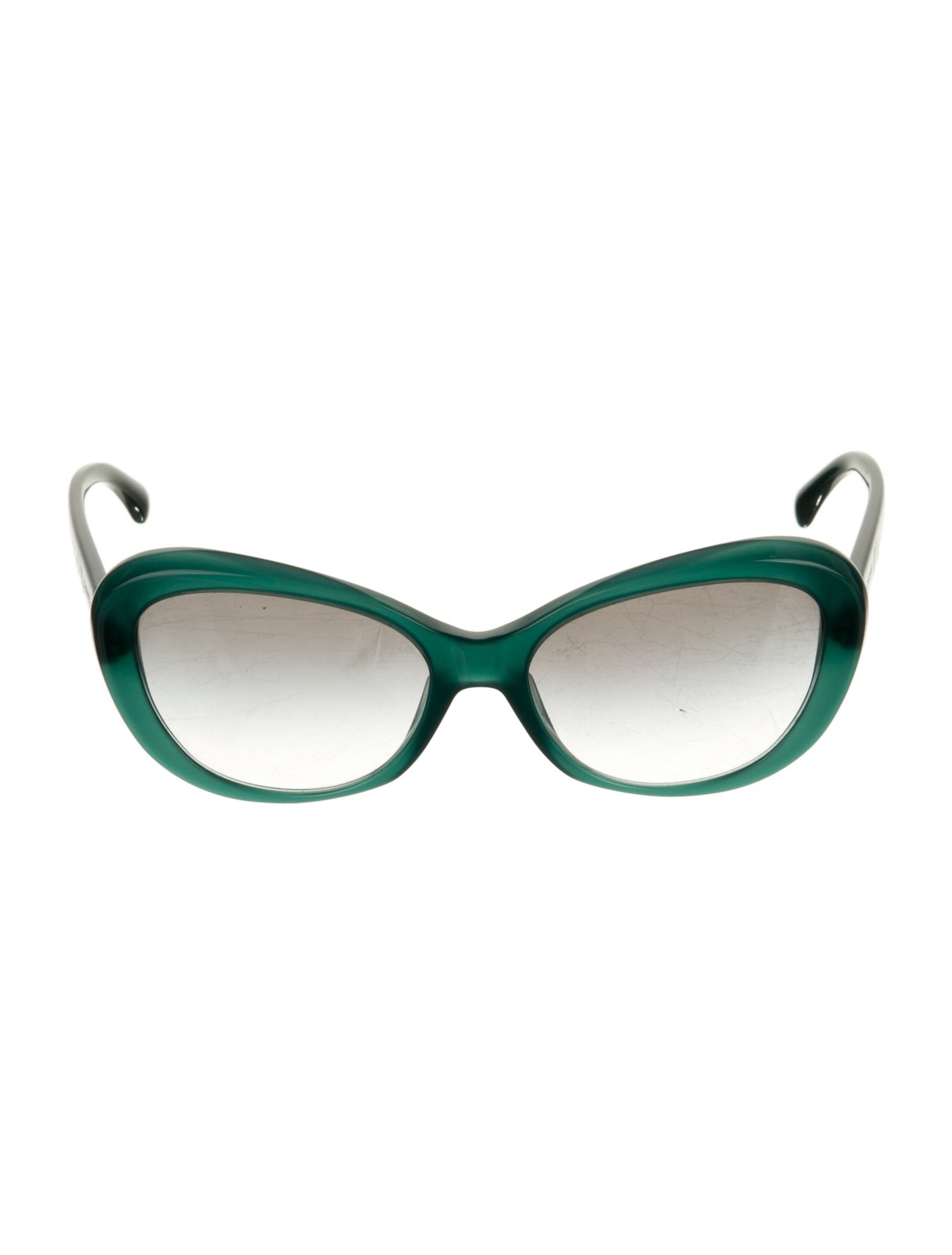 Chanel Interlocking CC Logo Cat-Eye Sunglasses