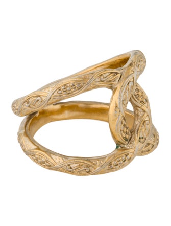 Chanel CC Band Ring