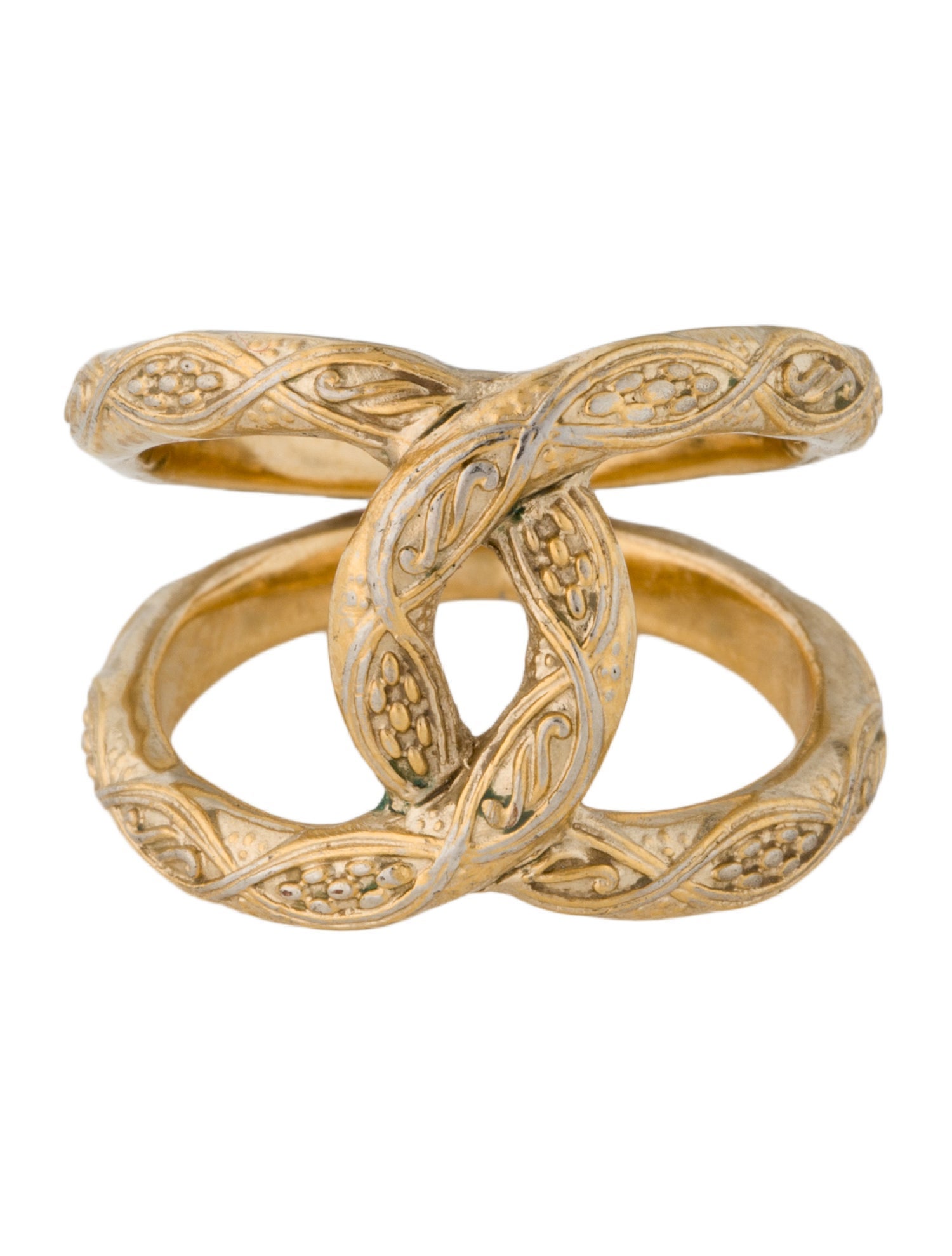 Chanel CC Band Ring