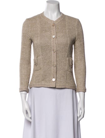 Chanel 2016 Tweed Pattern Evening Jacket