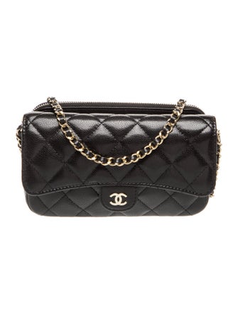 Chanel Classic Flap Phone Holder w/ Chain