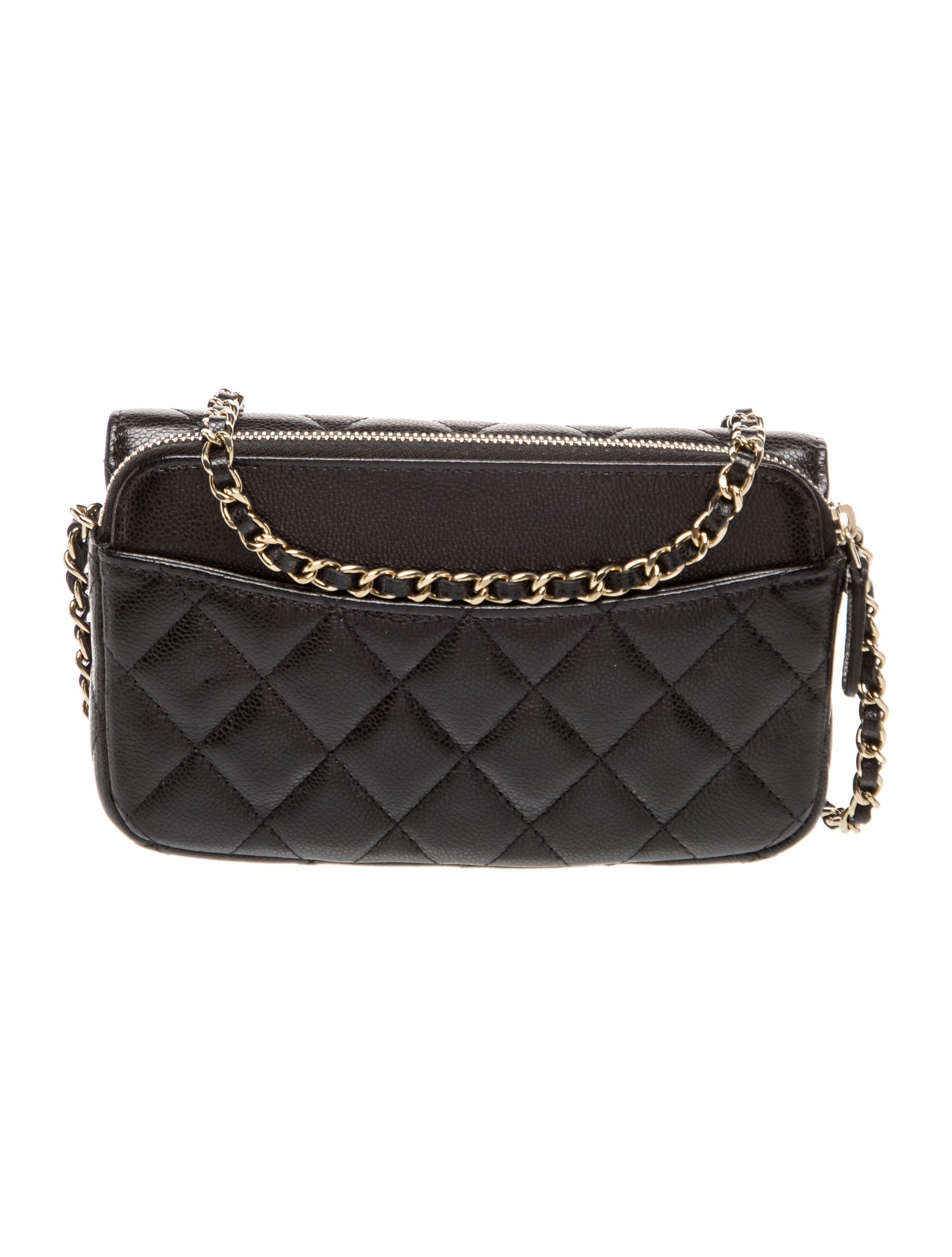 Chanel Classic Flap Phone Holder w/ Chain