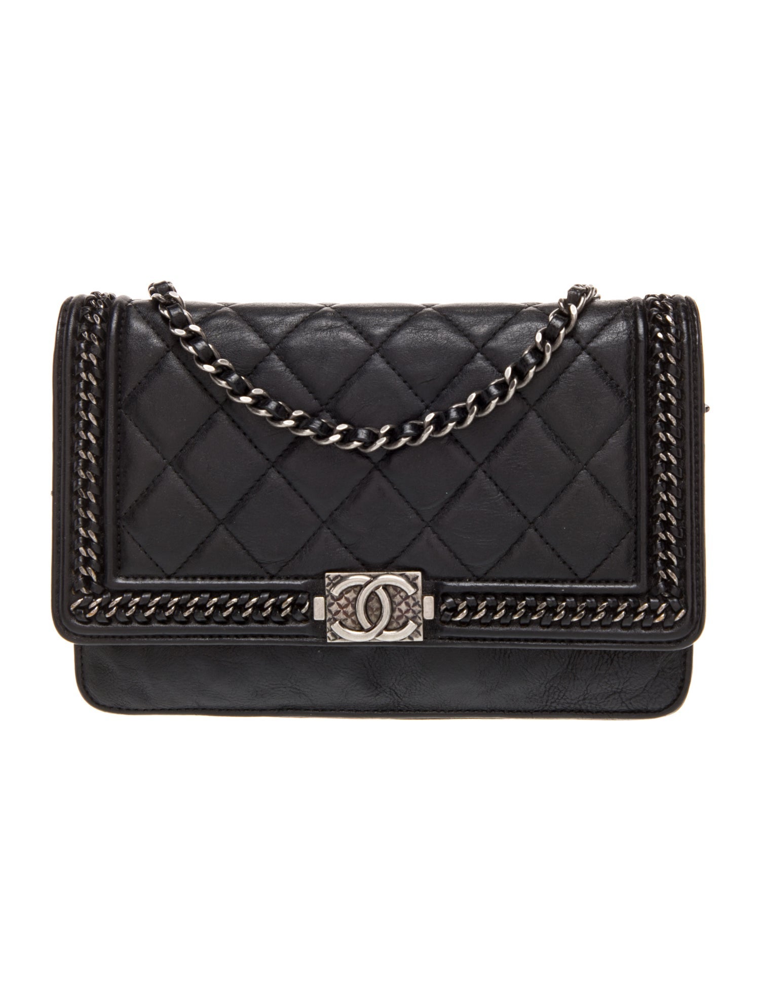 Chanel Chain Around Boy Wallet On Chain