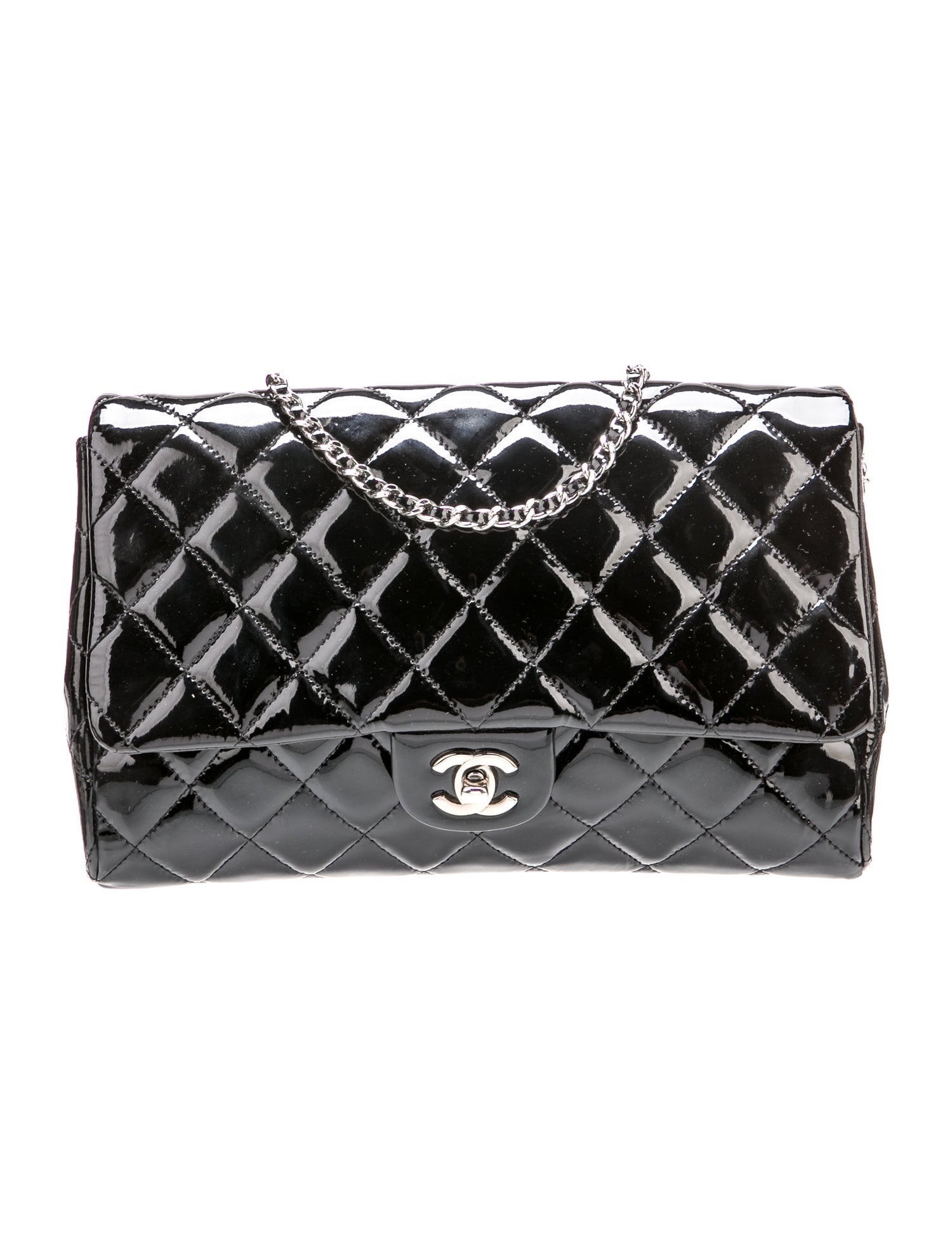 Chanel Patent New Clutch w/ Chain
