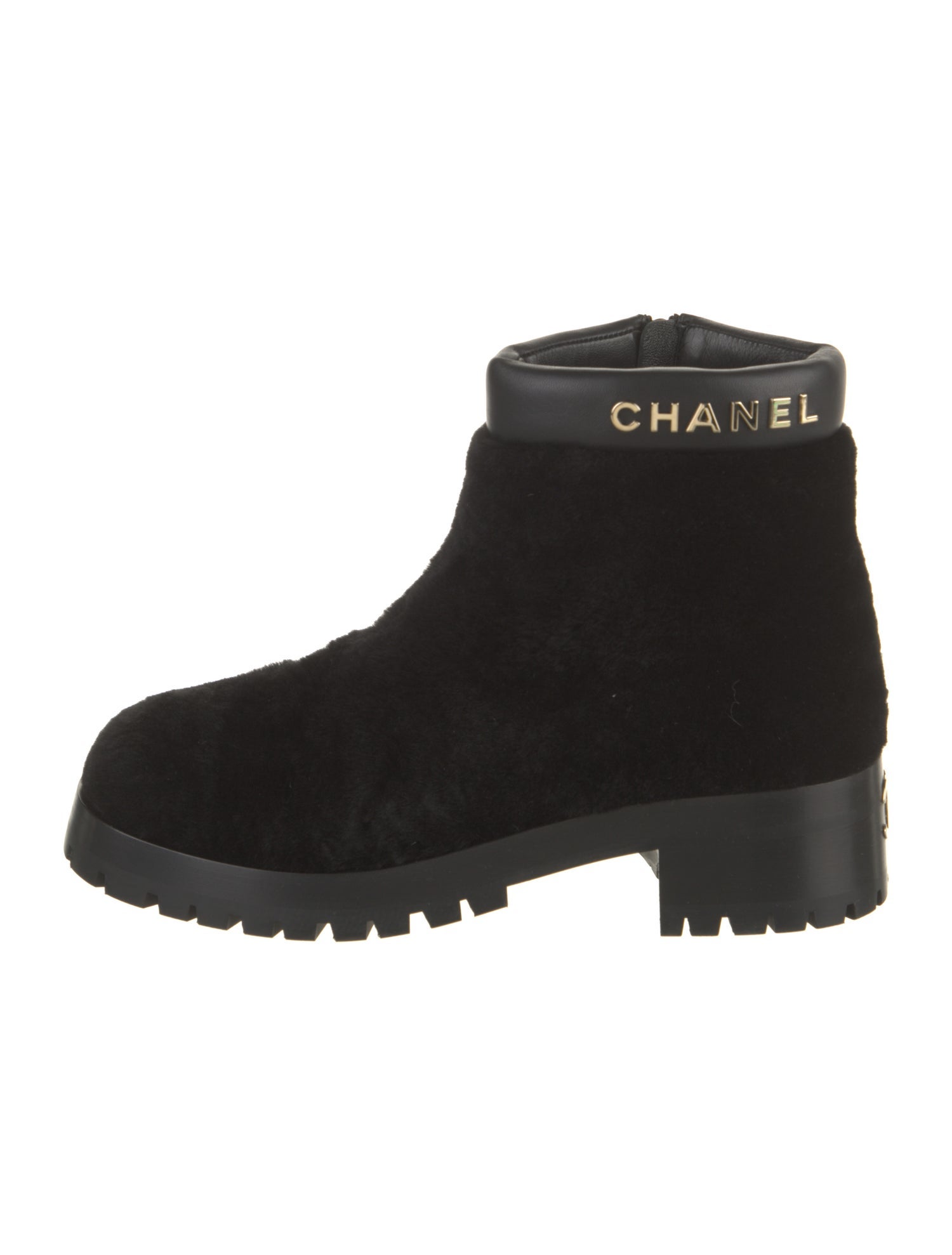 Chanel 2022 Shearling Boots