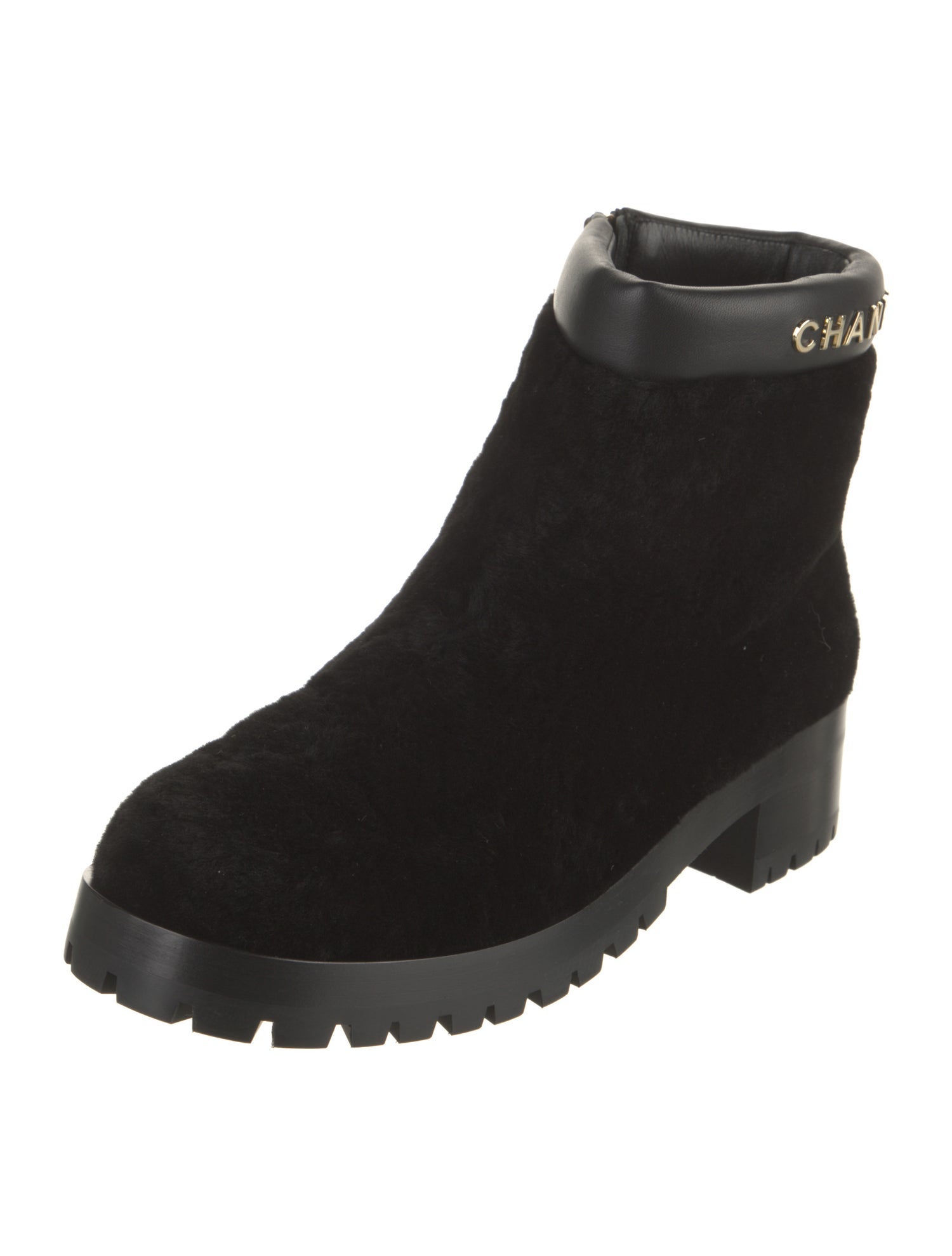 Chanel 2022 Shearling Boots