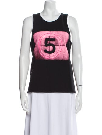 Chanel 2021 Graphic Print Top