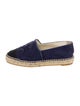 Chanel Interlocking CC Logo Denim Espadrilles