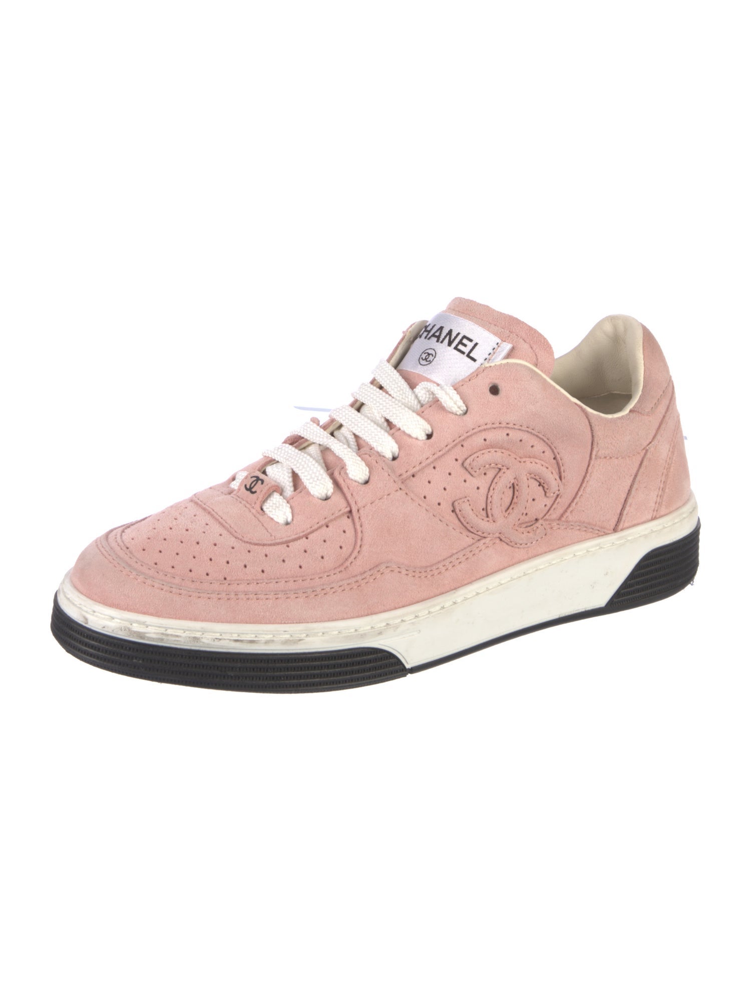 Chanel 2023 Interlocking CC Logo Sneakers