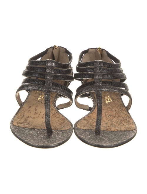 Chanel 2012 Interlocking CC Logo Espadrilles