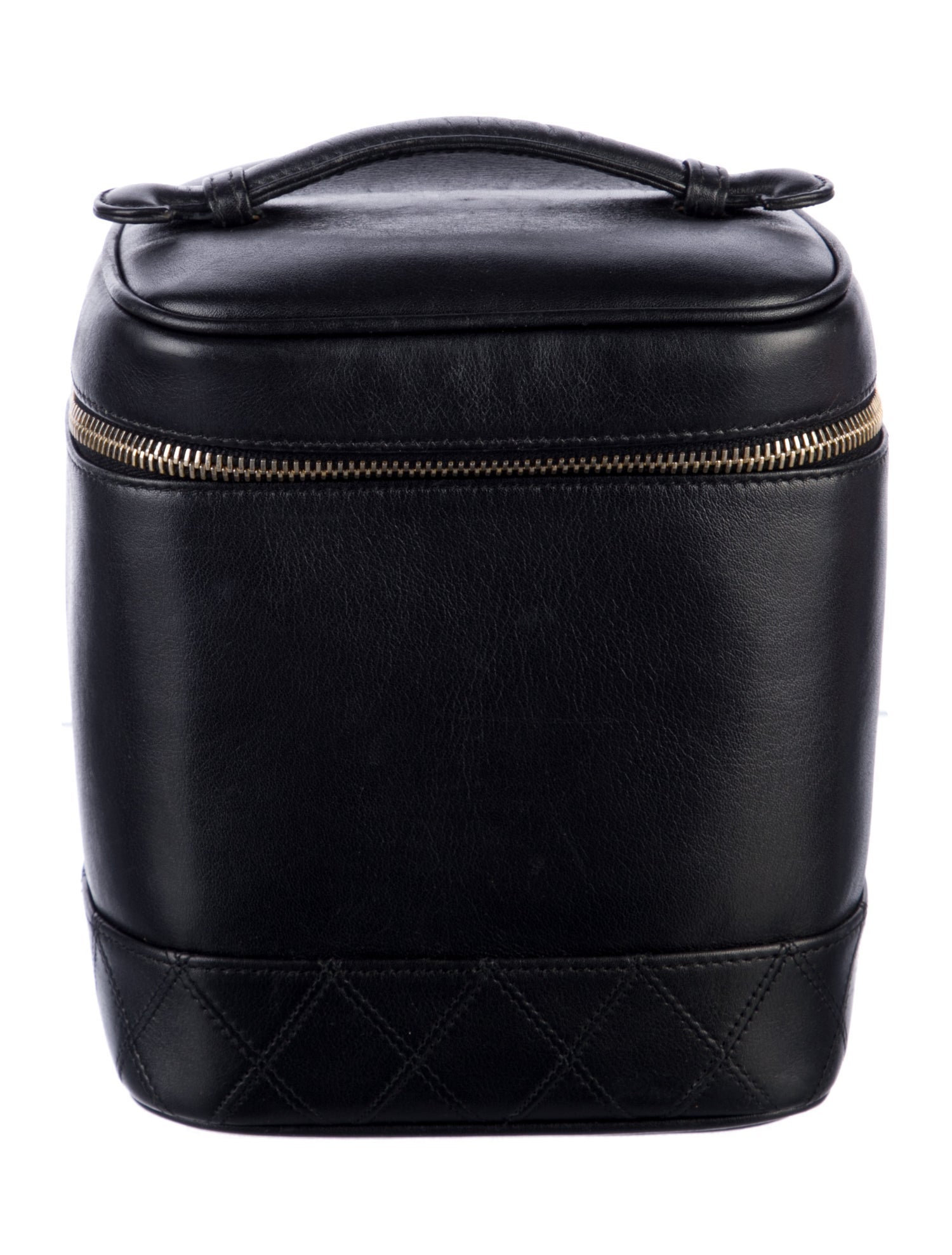 Chanel Quilted Vanity Case