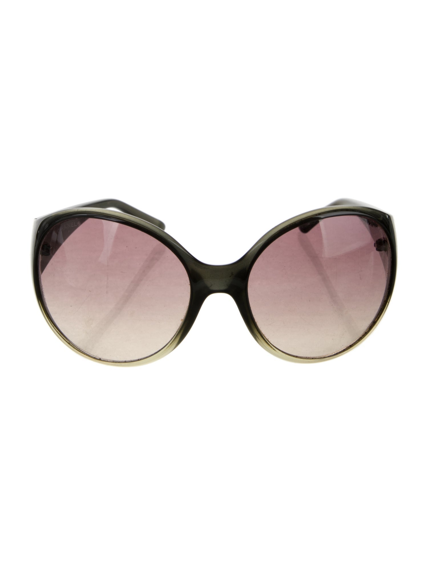 Chanel Interlocking CC Logo Oversize Sunglasses