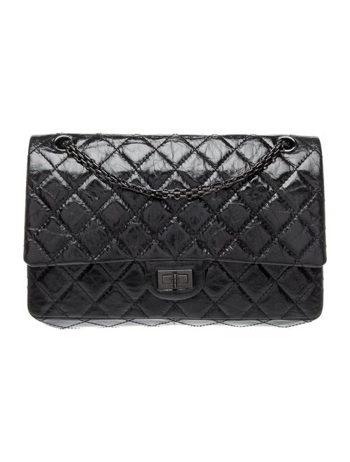 Chanel So Black Reissue 226 Double Flap Bag
