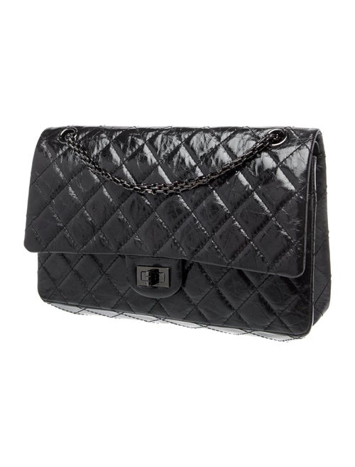Chanel So Black Reissue 226 Double Flap Bag
