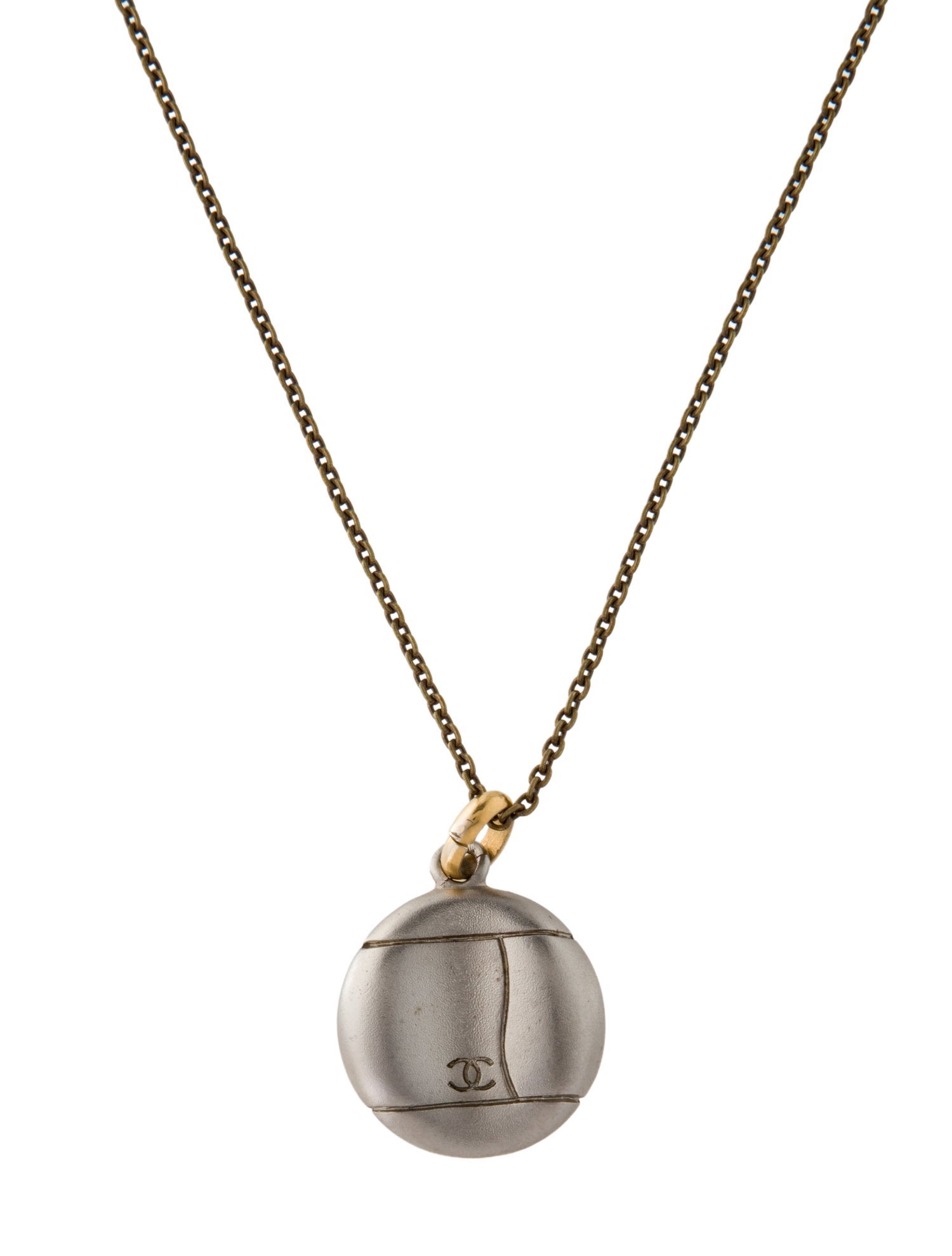 Chanel Vintage CC Pendant Necklace