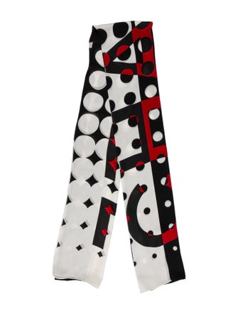 Chanel Silk Printed Scarf