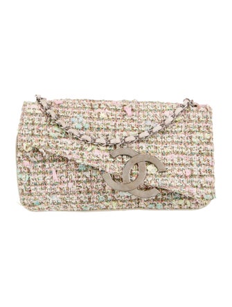 Chanel Medium Tweed Diagonal CC Bag