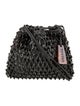 Chanel Woven Leather Drawstring Bag