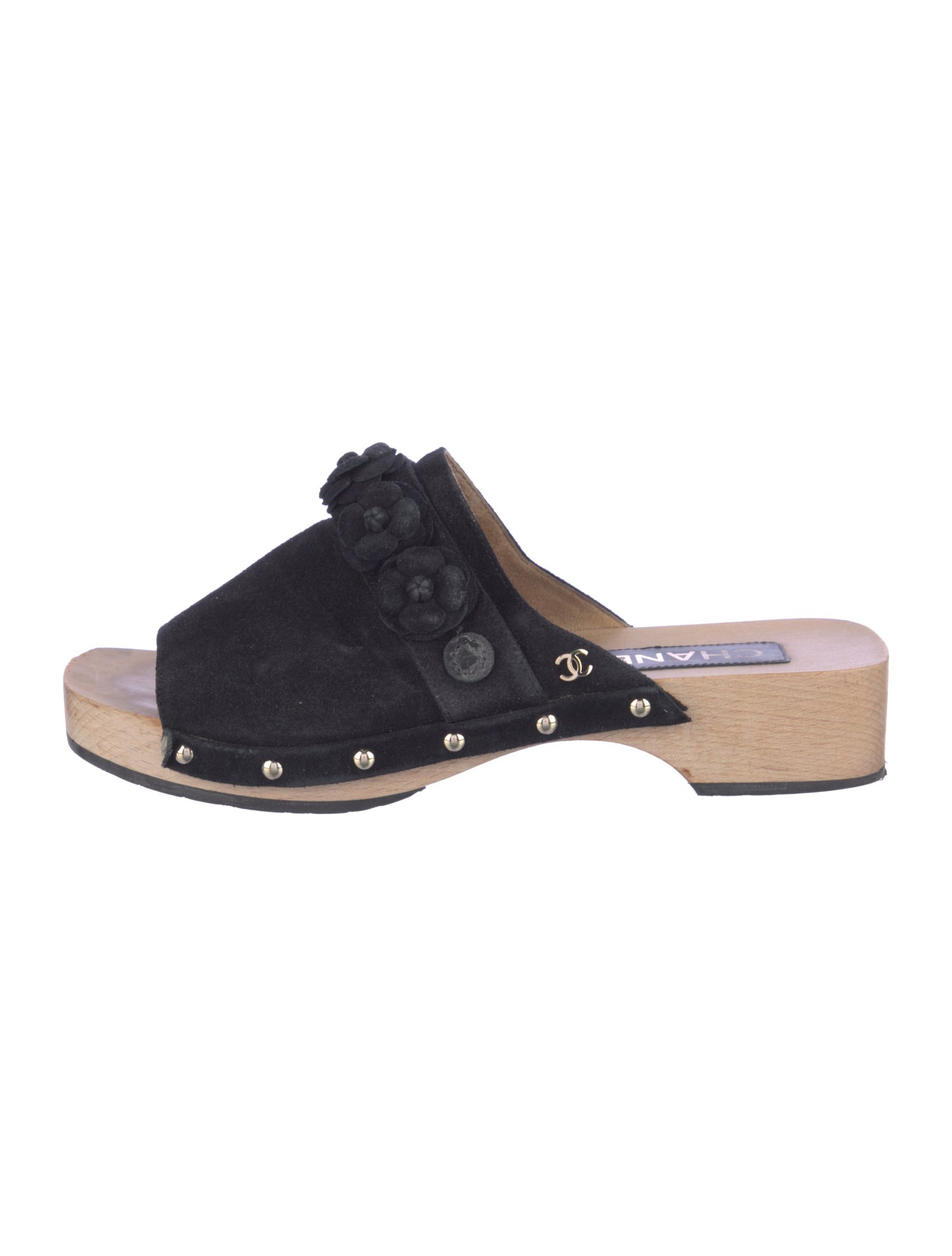 Chanel 2022 Interlocking CC Logo Slides