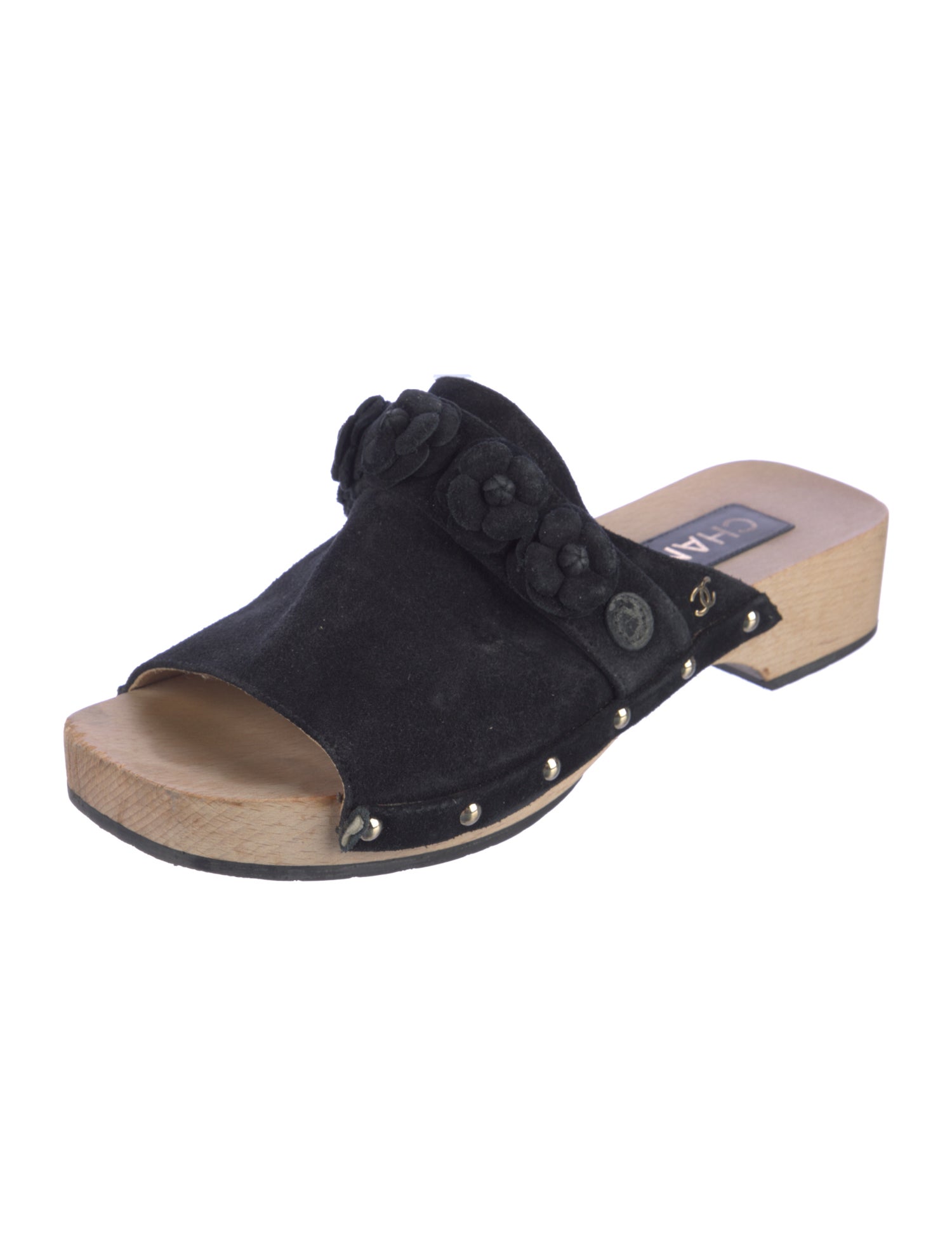 Chanel 2022 Interlocking CC Logo Slides