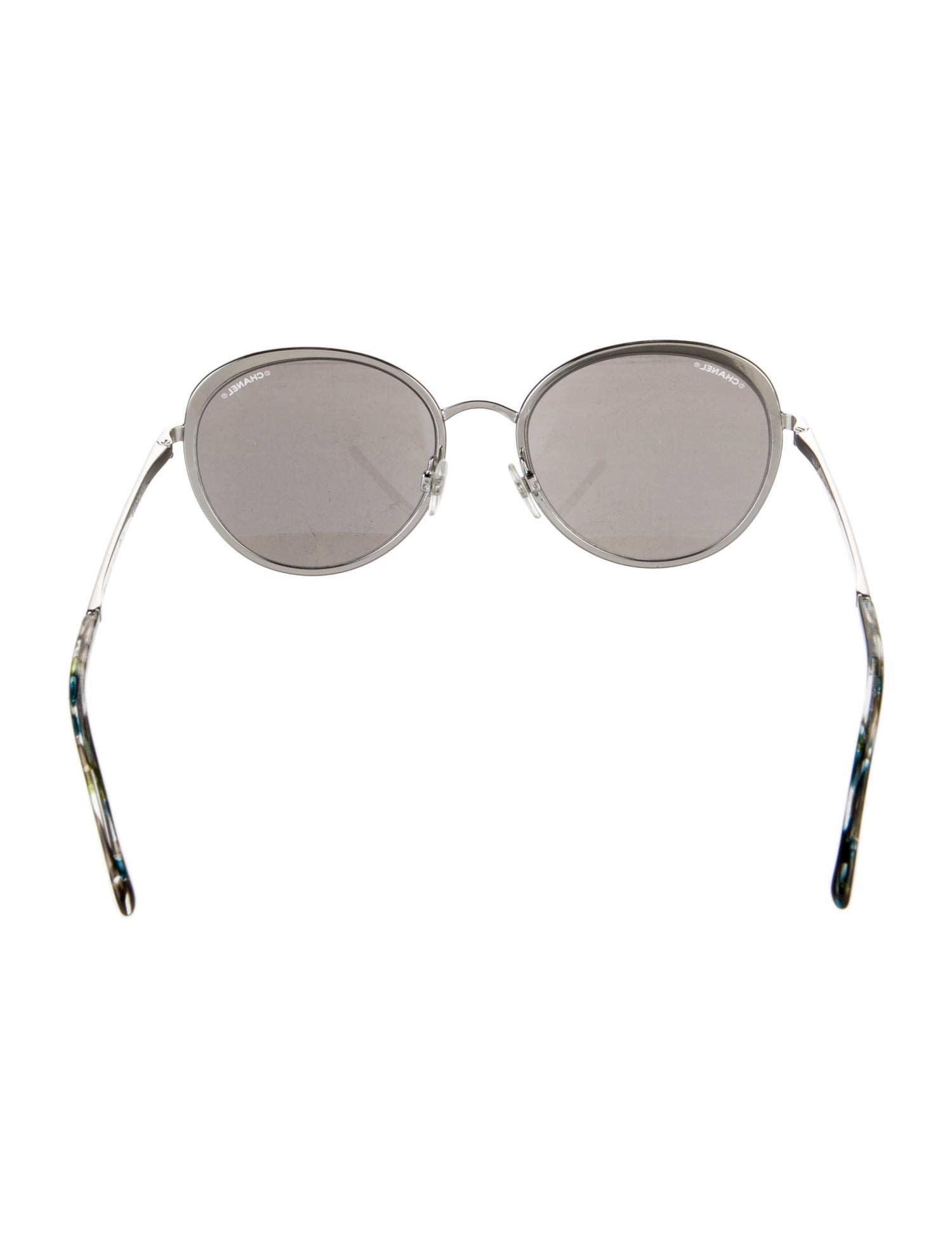 Chanel Interlocking CC Logo Round Sunglasses