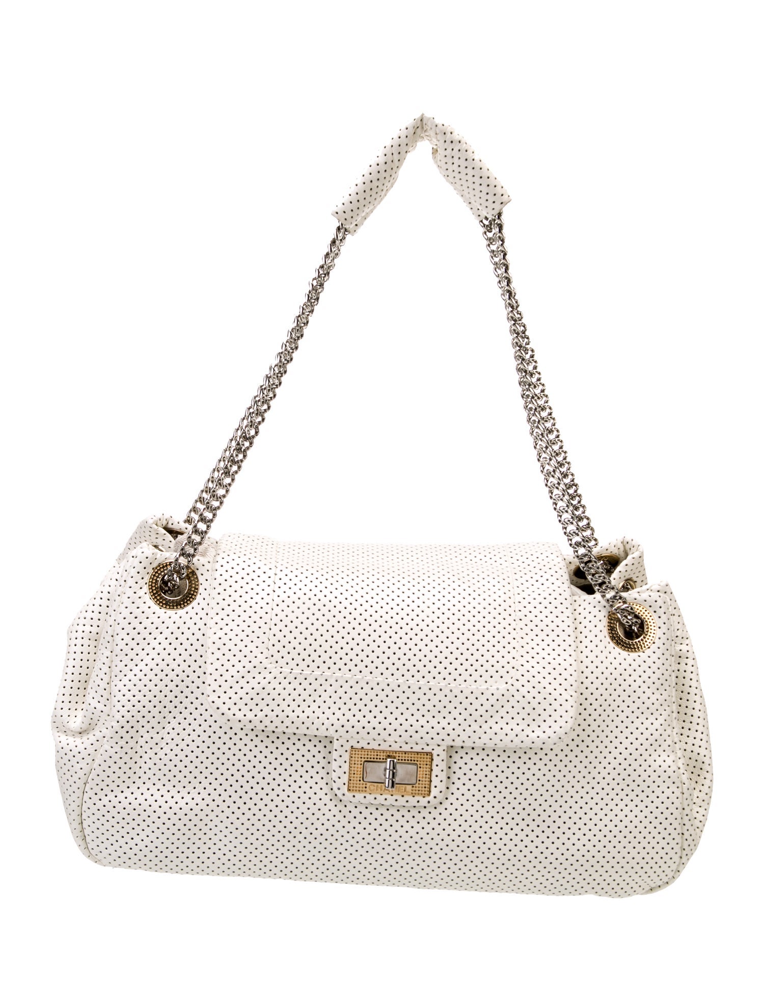 Chanel Perforated Drill Accordion Flap Bag