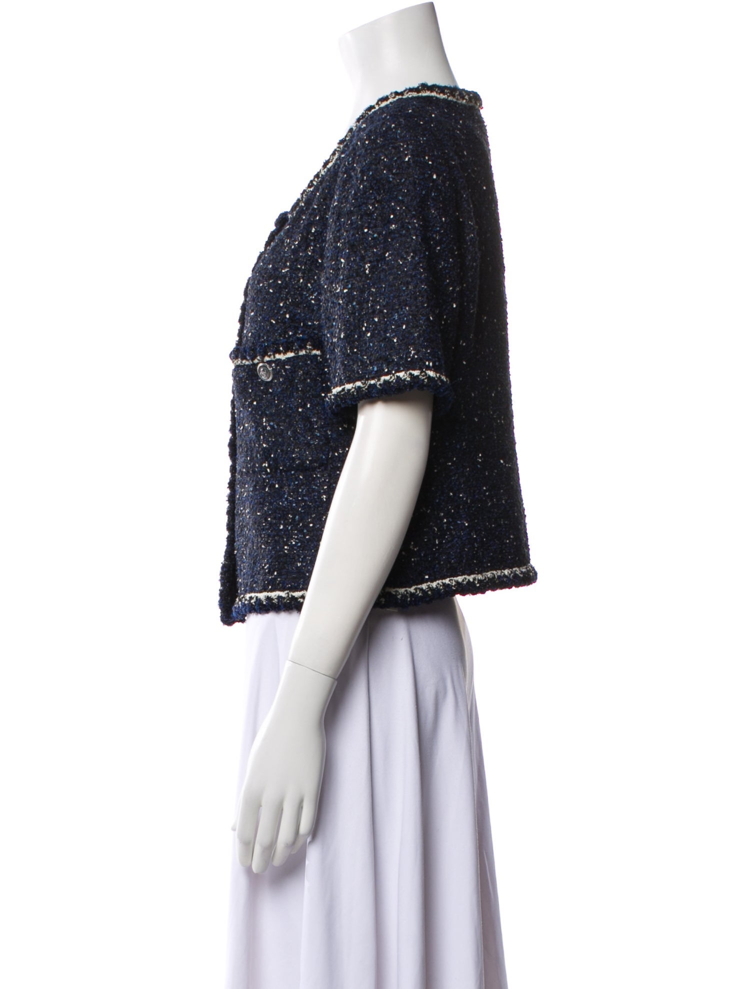 Chanel 2012 Tweed Evening Jacket