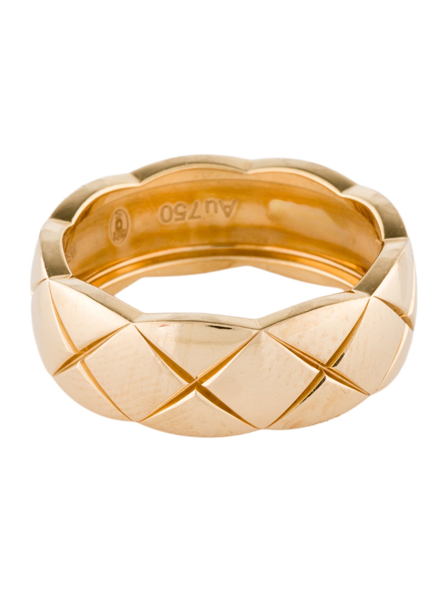 Chanel 18K Small Coco Crush Ring