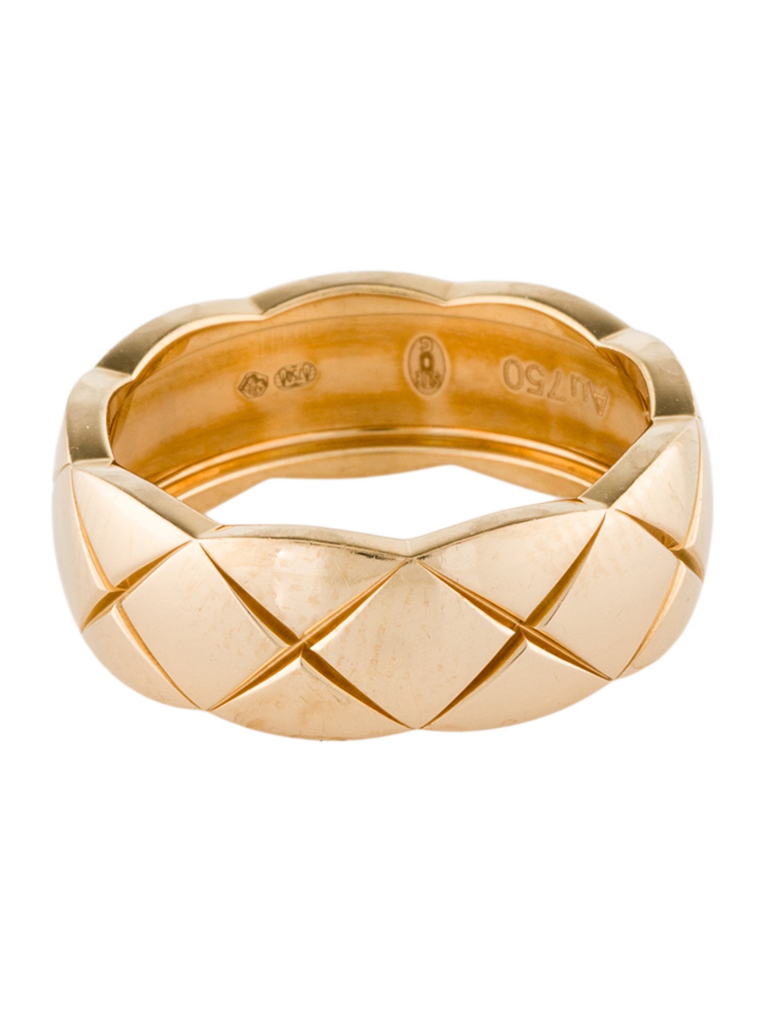 Chanel 18K Small Coco Crush Ring