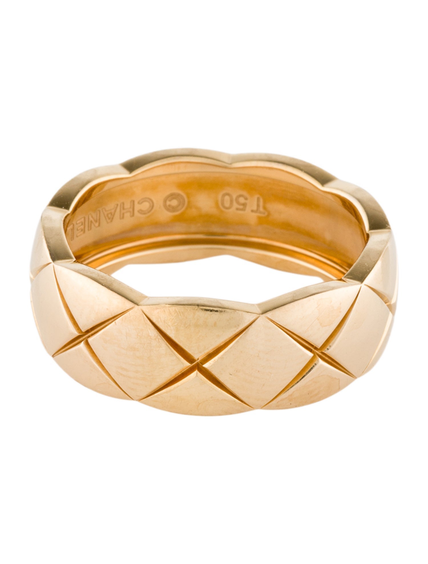 Chanel 18K Small Coco Crush Ring